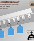Ultra Thin Ceiling Curtain Rail Aluminum Track For Heavy Curtains With Silent Glide Pulleys, Ceiling Mount Room Divider Rod For Privacy, Black Finish, 12.5m 41ft Length, 1.5 cm Slim Design, Heavy Duty hanging 5 kg load