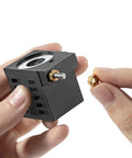 Person holding Replacement 10V DC 25W Solenoid Coil For Hydraulic Power Unit Lift Dump 10226-33 Universal Fit Easy Install