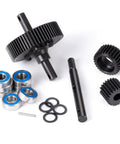Steel Gearbox Transmission Gear Set With Ball Bearings Upgrade For 1/10 Traxxas Slash 2WD Rustler Stampede Bandit VXL RC Car