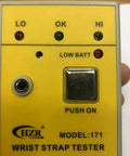 Portable Anti Static Wrist Strap Tester ESD Meter With Audible And Visual Pass Fail Indicator, handheld yellow model 171