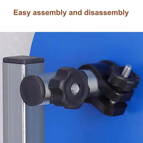 Zero Fuss Wall Mount Bubble Wrap Dispenser With Heavy Duty Foam Roll Packer Runs Super Slick For Active Packing Stations Includes Full Hardware Kit showing easy assembly clamps.