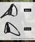 Back and front view of Medieval Leather Back Sword Shoulder Frog With Adjustable Sheath Holster for Renaissance Warrior Costumes.