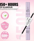 All Day Waterproof Lash Bond And Seal Eyelash Glue 10ml for DIY Extensions showcasing non-irritating, waterproof features.