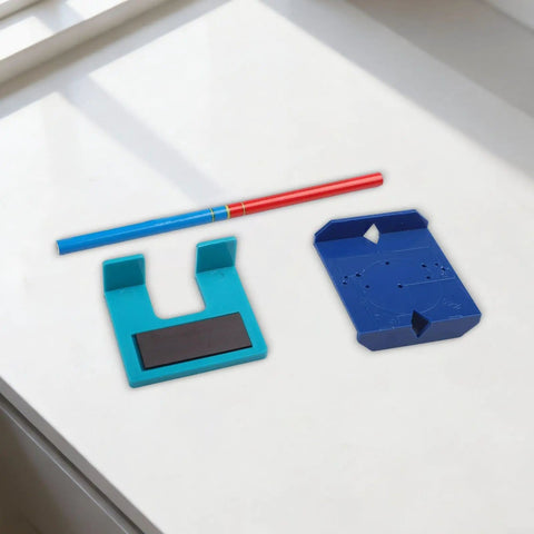 Cabinet Hinge Mounting Clamp With 2mm Precision Alignment For Quick And DIY Friendly Door Panel Setup includes clamps and pen