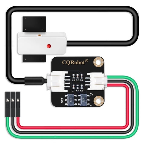 Capacitive Non-Contact Liquid Level Sensor For Arduino And Raspberry Pi With Indicator Light, adjustable sensitivity module with wires