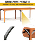 Heavy Duty 45 Degree Steel Angle Brackets For Wood Beams With Black Rustproof Finish Rock Solid Corner Supports Built Tight For Gazebos Pergolas Porches 12 Piece Pro Grade Builder Set, showcasing installation with wooden beams.