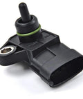 MAP Sensor Replacement For Hyundai And Kia Cars Compatible With Accent Tucson Sonata Elantra Santa Fe Optima Rio Forte Azera Equus Genesis Kona Cadenza 39300-2B000 No Fuss Install OEM Fit black plastic