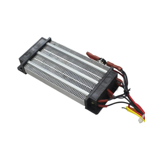Top Shelf PTC Ceramic Heating Element With Built In Thermostatic Switch 110 Volt 1000 Watt Universal Replacement Coils close-up view.