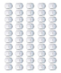 50 Piece Aluminum Skate Spacers Kit For Inline Skates Scooters Quad Rollers And Roller Derby 10mm Wheel Bearing Spacers