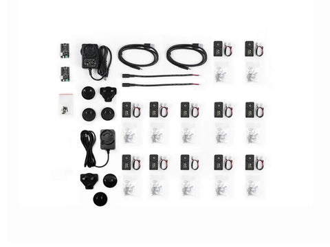 AI Robotic Arm Kit With Servo Motors For AI Projects Dope Six DOF Open Source And NVIDIA Jetson Compatible parts layout