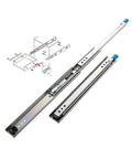 Heavy Duty Cabinet Drawer Slides Full Extension Metal Rails 40 Inch Drawer Runners With Smooth Glide Tough As Nails For Kitchen Cabinets