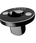 Premium Low Profile Socket Adapter Set With AntiWobble Rigid DualLock Base And Magnetic Reduction Extension Kit Perfect For Tough Auto Mechanic Repairs And Narrow Engine Bay Access Without The Stress Of Dropping Bits, 3/8 to 1/2 inch black carbon steel adapter