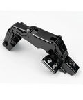 Black 180 Degree Straight Arm Cabinet Hinge for Full Overlay Doors with Built In Damping, heavy duty cold rolled steel