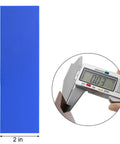 Blue G10 Knife Handle Scale Sheets Set Pre Cut Spacer Material For Knife Making And DIY Projects 6.3x2x0.03 Inches