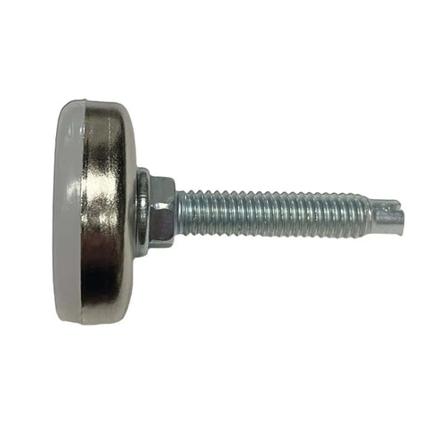 Heavy Duty Furniture Leveling Glide With Five Sixteenths Eighteen Threaded Stem One And A Half Inch Adjustable Hex Nut No Slip Nylon Base Safe On Tile Hardwood Carpet Ideal Replacement For Home And Office