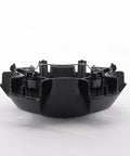 View of black backside of Toyota Genuine OEM Wheel Center Cap Sub-Assembly Silver Hub Cover Fits 4260B-04090 4260B04090 4260B-04091