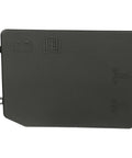 Direct Fit Battery Box Cover LFG1-18-593B For Mazda MX-5 Miata 2006-2013, heavy duty plastic lid, front view with markings.