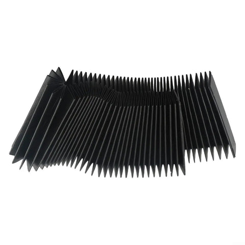 Flexible Milling Machine Bellows Cover And Way Covers For Dust Protection, Telescopic Rail Shield, Accordion Armor, 130mm Length