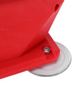 Close-up of the red base of Heavy Duty Cordless Bench Grinder With 70mm Grinding Wheels And 5500 Rpm High Speed Motor.