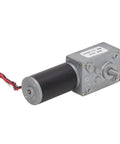 Heavy Duty High Torque DC Motor Boasts An Aluminum Alloy Casing And Does The Heavy Lifting At 30 Kgf Cm While Delivering Badass Performance For Fast Office Automation Upgrades Every Single Time - black and silver gearmotor.