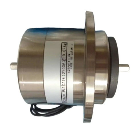 Magnetic Powder Clutch And Electromagnetic Brake System For Industrial Machinery ZKG-50AN ZKG-100AN side view close-up