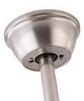 Pwefhsdjvh Ceiling Fan with LED Light 42 Inch Remote Control 5 Blades base view showcasing durable iron construction.