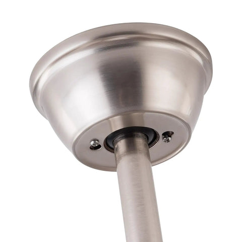 Pwefhsdjvh Ceiling Fan with LED Light 42 Inch Remote Control 5 Blades base view showcasing durable iron construction.