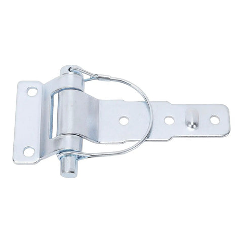 Detachable D Type Gate Hinges For Dump Trucks And Trailers Zinc Plated Steel Weld On Heavy Duty Door Hinge With Greaseable Pin