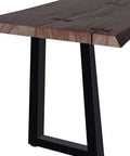 Industrial Metal Table Legs 28 Inch High By 18 Inch Wide With 5cm Thick Square Tubing Rustic Style Dining