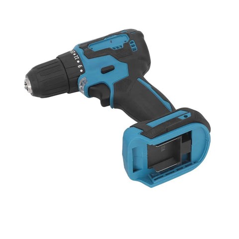 Heavy Duty Cordless Drill Driver With 23 Plus One Torque Settings And 1700 Rpm Speed for precise drilling, featuring anti-skid grip and LED.