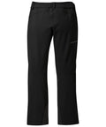 Back view of Cirque II Womens Softshell Pants For All Weather Adventures, 4-Season Performance With Harness-Ready Waist, Black, Size Large