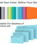 Colorful options and size variations for Durable PU Leather Desk Pad Protector Non Slip Desk Pad Large 23.6 By 13.7 Inches