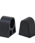 Rack Feet Replacement Pair For Drum Racks Durable Heavy Duty Pro Grade Made In USA Foot Pads Black Finish Anti Slip