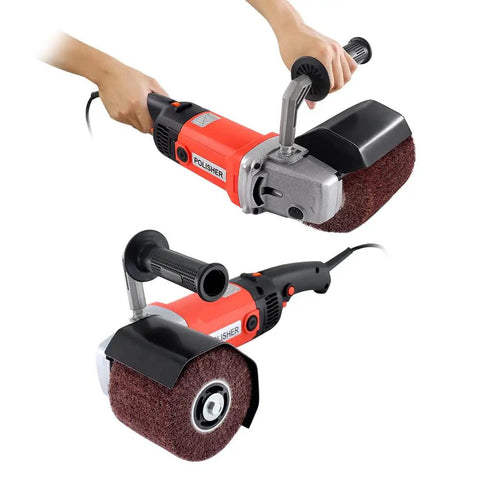 Powerful 1400W Surface Conditioning Tool with 8 variable speed sander and polisher, built tough for wood, metal, stainless steel finishing.