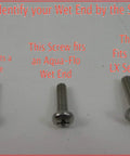 Three screw types for identifying wet ends; CMP clone, Aqua-Flo, and Chinese LX series for 4.0HP Hot Tub Pump Impeller And Seal Kit