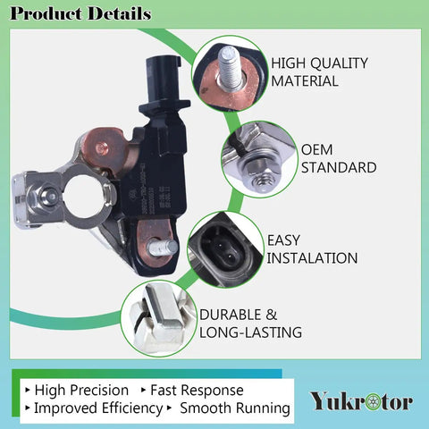 Battery Current Sensor With Real Time Voltage And Temperature Readout For Honda Civic 2012-2015, Honda CR-V 2012-2016, Acura ILX 2013-2022, Acura RDX 2013-2017 - Easy Install, Reliable ECU Data, Precise Battery Monitoring, close-up