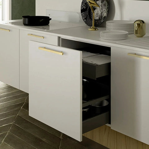 Gold Cabinet Pulls 5 Pack Brushed Brass T Bar Handles For Kitchen Cabinets And Drawer Upgrades, handle on white cabinet