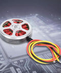 Brushless Motor 5010 360KV Built For Big Loads Outdoor Multiaxis High Torque With Hollow Cooling Cover Double Bearings Resin