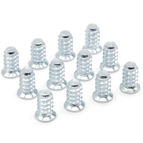 Heavy Duty Replacement Screws For Drawer Slide Rails Compatible With Ikea Part 100347 Zinc Coated Flat Head 11.5mm screws.