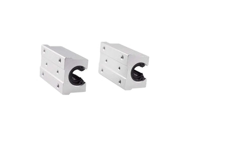 Beefy SBR16 Linear Rail Kit For CNC Machines 2500mm 98.4 Inches Fully Supported Rail With 2 SBR16LUU Block Bearings