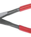 Long Handle Needle Nose Pliers With 7-25/32 Inch Length, Diamond Serrated Jaws, Plastisol Grips For Comfort And Extra Leverage