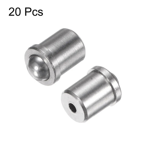 Heavy Duty 20 Piece Ball Point Spring Plungers 304 Stainless Steel 4Mm By 5Mm Precision Positioning Beads for secure cabinet locking.