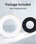 RV Toilet Seal Kit Replacement For Dometic Sealand VacuFlush Toilets 110 111 210 510 Upgraded Bowl Seal Without Drain Holes For Precise Fit No Shifting Easy Install Leak Free Flush white and black seals