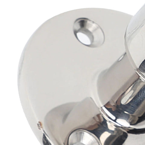 Close-up of Heavy Duty 316 Stainless Steel Marine Door Stopper Catch Set for Ships and Yachts, showing polished surface.