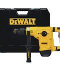 Heavy Duty SDS Max Corded Rotary Hammer Packing 10.5 Amp Motor And 7.1 Joules with black carrying case, designed for concrete chiseling.