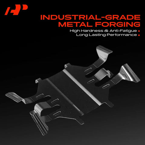 Premium Front Side Disc Brake Hardware Kit For Infiniti FX50 And G37 Plus Nissan 370Z Q50 Q60 Q70 Models Keeping Your Ride Snappy And Safe With Heavy Duty Clamps And Slides That Make A Real Difference, metal brake clip