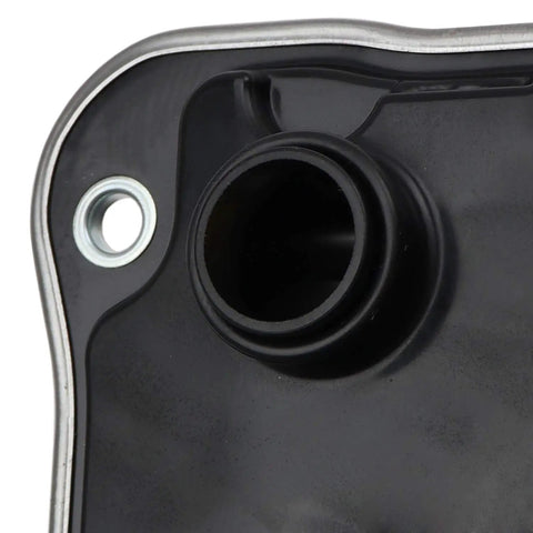 Close-up of Automatic Transmission Filter Kit with OE form and fit, includes o-rings and gaskets for a smooth install, corner view