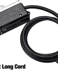 Heavy Duty 7 Way Trailer Plug Inline Extension Cord With Weatherproof Junction Box And 8 Feet Of Tough As Nails Wiring for vehicle connections.