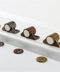 Heavy Duty Magnetic Door Cabinet Catch Suction Magnet for Wardrobes and Furniture in Bronze Finish Durable Closet Latch 1 Piece