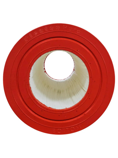 Pleat Filter Cartridge Media PF27000 Series For 200 Sq Ft Pool Filtration, High Flow Up To 150 GPM, Deep Clean Replacement Filter Media For Residential And Public Pools, Great For DIY Pool Pros red pleated pool filter cartridge